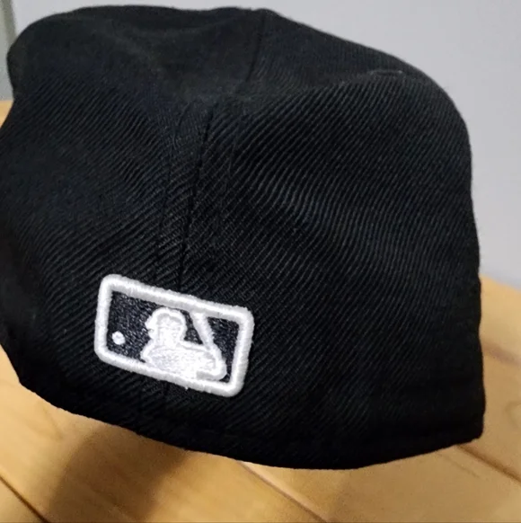 Toronto Blue Jays New Era Black Baseball Cap Size 7 1/2 - Picture 3 of 6